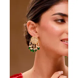 Voylla Contemporary Drop Earrings-picture-35