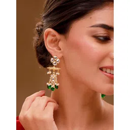 Voylla Contemporary Drop Earrings-picture-11