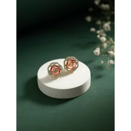 Voylla Floral Studs Earrings-picture-26