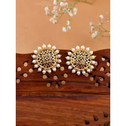 Voylla Nazakat Gul Oversized Stud-picture-22