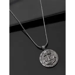Voylla Rhodium-Plated Contemporary Pendants with Chains-picture-16