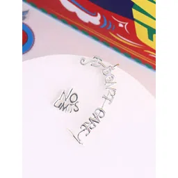 Voylla Silver-Plated Contemporary Ear Cuff & Stud-picture-39