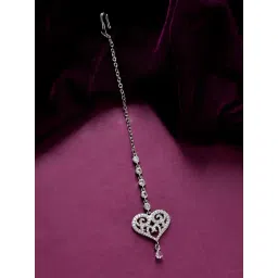 Voylla Silver Royal Romance Noorie Maang Tikka-picture-45