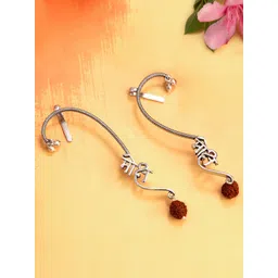 Voylla Silver-Toned Contemporary Ear Cuff-picture-25