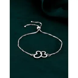 Voylla Silver Tropical Wildlife Wings of Butterfly Classic Bracelet-picture-24