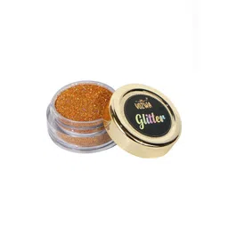 VOZWA Long Lasting Loose Glitter Eyeshadow With Glitter Glue - 6 g - Holographic Golden-image-0