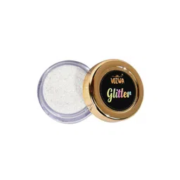 VOZWA Long Lasting Loose Glitter Eyeshadow With Glitter Glue - 6 g - Holographic White-image-12