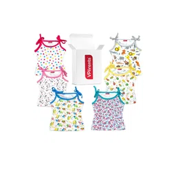 VParents Kids Pack Of 6 Printed Cotton Top-picture-17