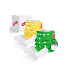 VParents Pack Of 2 Jumbo Print Reusable Cloth Diapers-picture-12