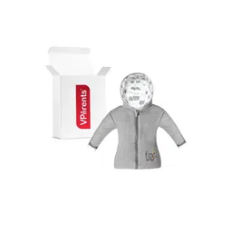 VParents Unisex Kids Open Front Hooded Reversible Jacket-image-48