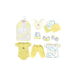 VParents Unisex Kids Pack of 10 Printed Cotton Baby Apparel Gift Set-image-4