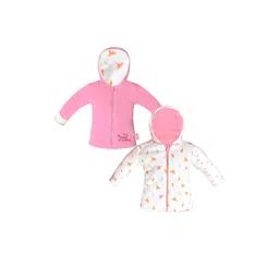 VParents Unisex Kids Reversible Open Front Jacket-image-23