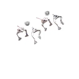 VR Creatives Silver-Plated Contemporary Studs-picture-19