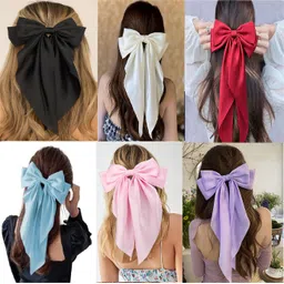 vrajdra DOUBLE LAYER HAIRBOW CLIP[ PACK OF 6] Hair Clip-picture-25