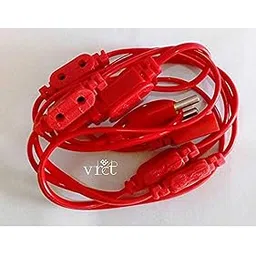 VRCT 13+1 Female Sockets Jointer Wire for LED/Rice Lights, Set of 4 (Colour May Vary)-picture-11