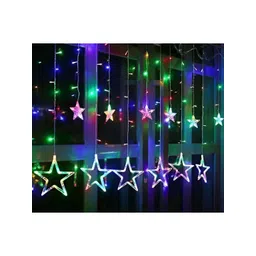 V.R.ENTERPRISES Blue & Green 12 LED Star String Light-picture-38