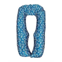 VRINDAKUL Blue Cotton Filled Polyester Sleep Pillow-picture-21