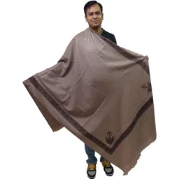 Vrinde Pure Wool Printed Men Shawl-picture-16