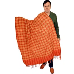 Vrinde Wool Checkered Men Shawl-picture-35