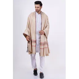 Vrinde Wool Solid Men Shawl-picture-35