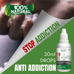 vringra Anti Addiction Drops-Alcohol De Addiction-De Addiction Drops-Addiction Killer Smoking Cessations image 2