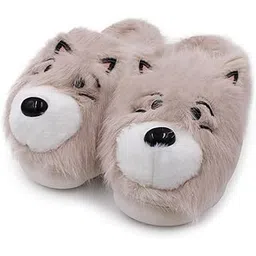 vritraz Soft Comfy Fur Indoor Outdoor Soft Bottom Fur | Anti Skid | Lightweight Winter Slipper, Warm House Chappal-picture-34