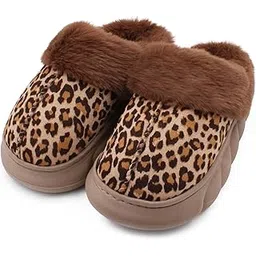 vritraz Women's Comfort Slip On Closed Toe Warm Winter House Clog Indoor Slipper-picture-30