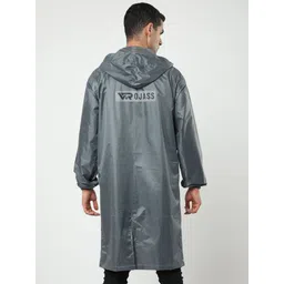 vrojass Solid Men Raincoat image 2