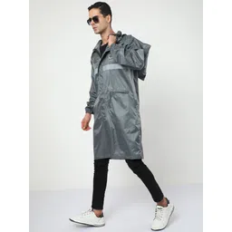 vrojass Solid Men Raincoat image 5