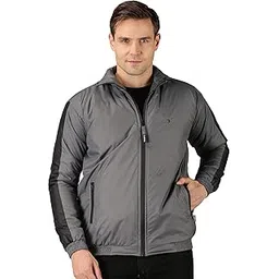 vrojass Full Sleeve Solid Men's Sleeve Combination Bomper Jacket (XL, Grey XL)(VROBJF-GM-SB-XL)-picture-22