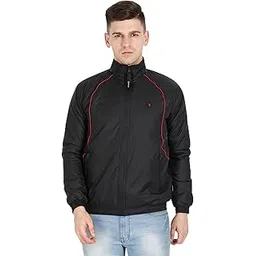 vrojass Full Sleeve Solid Polyester Men Panel Bomber Standard Length Jacket (Xl, Black-Xl, Vrobjf-Bk-Lr_Xl, Xl)-picture-34