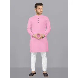 VS MALL Mandarin Collar Straight Kurta-picture-25