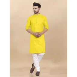VS MALL Mandarin Collar Straight Kurta-picture-35