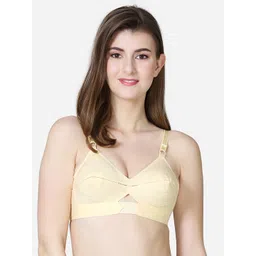 VStar Nude-Coloured Non Padded Non-Wired Everyday Bra-QUEENUBACK-D-picture-29