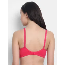 VStar Pink Solid Lightly Padded Everyday Bra image 3