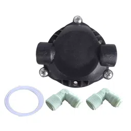 Vstec 0.5 Micron Plastic Black Booster Pump Head with 2 Elbow & 2 m Pipe Tube-picture-13