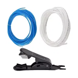 Vstec 6.35 mm (1/4 inch) White & Blue Pipe with Cutter for RO Water Purifier-picture-22