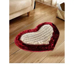 vstucart Red & White Self-Designed Anti-Skid Doormat-picture-25