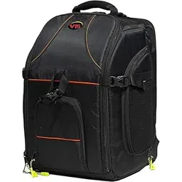 Camera Backpack Photography Bag with Laptop Compartment/Tripod Holder for DSLR SLR Cameras (Black)-image-20