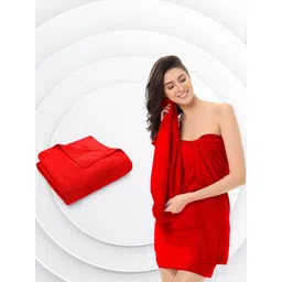 VYAKOM Red 500 GSM Microfiber Bath Towel-picture-17