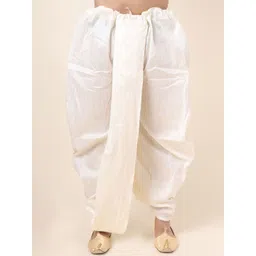 W & G Men Solid Silk Dhoti Pants Dhotis-picture-24