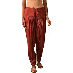 w for woman Women High Rise Folksong Strechable Regular Fit Salwar | Patiala Pants-picture-18