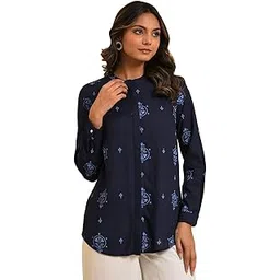 w for woman Women's Cotton Regular Fit Top-picture-21