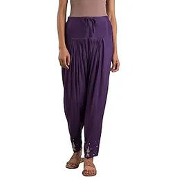 w for woman Women's Regular (Salwar_Grape Royale-picture-40