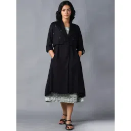 W Jet Black Embroidered Jacket-picture-21