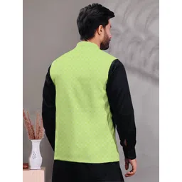 w s textile Solid Men Waistcoat image 2