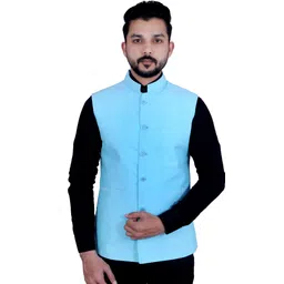 w s textile Solid Men Waistcoat-picture-31