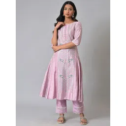 W Ethnic Motifs Sequinned Kurta-picture-41