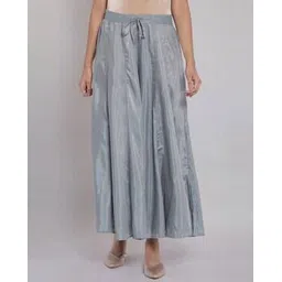 w Flared Palazzos with Semi-Elasticated Waistband-picture-26
