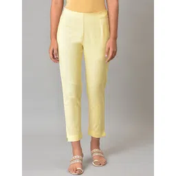 W Women Mid-Rise Slim Fit Trousers-picture-18